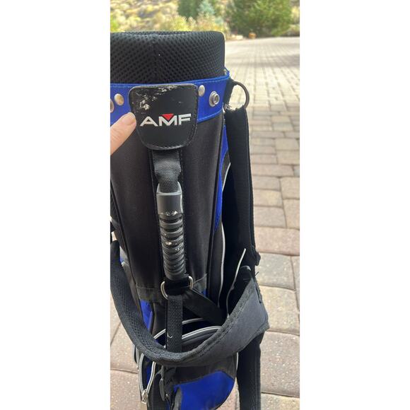 AMF Juniors Kids Golf Bag/Stand and Straps - Picture 7 of 10